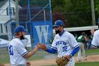 Baseball vs Babson NEWMAC Finals  Wheaton College vs Babson College play in the NEWMAC baseball championship finals. - (Photo by Keith Nordstrom) : Wheaton, baseball, NEWMAC, Babson